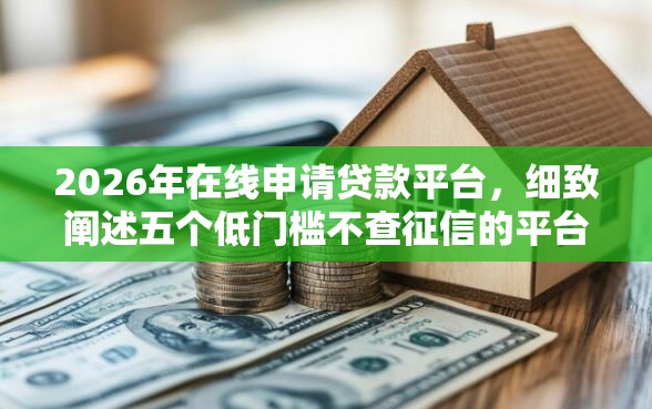 2026年在线申请贷款平台，细致阐述五个低门槛不查征信的平台