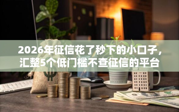 2026年征信花了秒下的小口子，汇整5个低门槛不查征信的平台