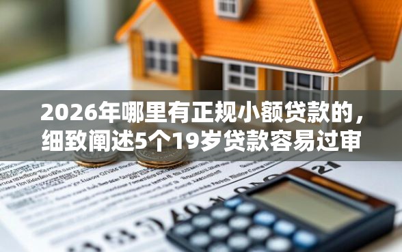2026年哪里有正规小额贷款的,细致阐述5个19岁贷款容易过审批的软件 2026年哪里有正规小额贷款的,细致阐述5个19岁贷款容易过审批的软件