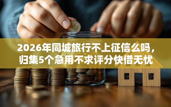 2026年同城旅行不上征信么吗，归集5个急用不求评分快借无忧的软件