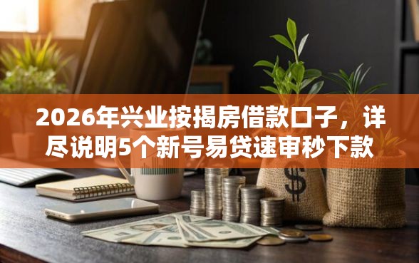 2026年兴业按揭房借款口子，详尽说明5个新号易贷速审秒下款口子