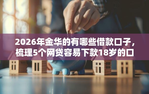 2026年金华的有哪些借款口子，梳理5个网贷容易下款18岁的口子