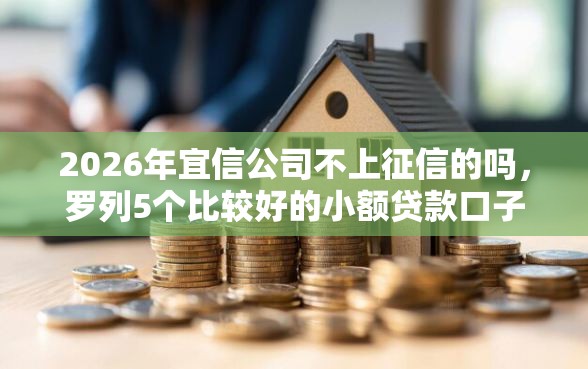 2026年宜信公司不上征信的吗,罗列5个比较好的小额贷款口子 2026年宜信公司不上征信的吗,罗列5个比较好的小额贷款口子