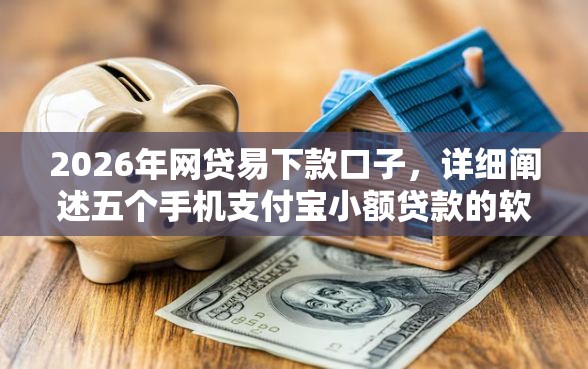 2026年网贷易下款口子，详细阐述五个手机支付宝小额贷款的软件