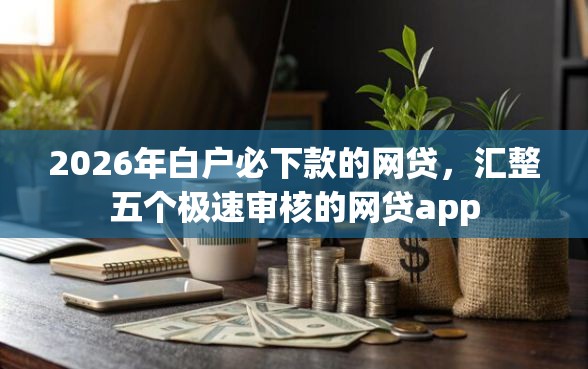 2026年白户必下款的网贷,汇整五个极速审核的网贷app 2026年白户必下款的网贷,汇整五个极速审核的网贷app