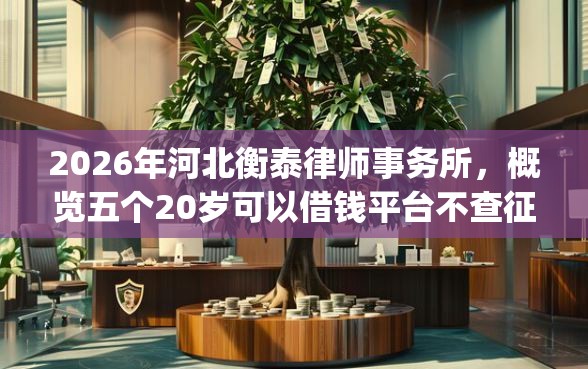 2026年河北衡泰律师事务所，概览五个20岁可以借钱平台不查征信的app