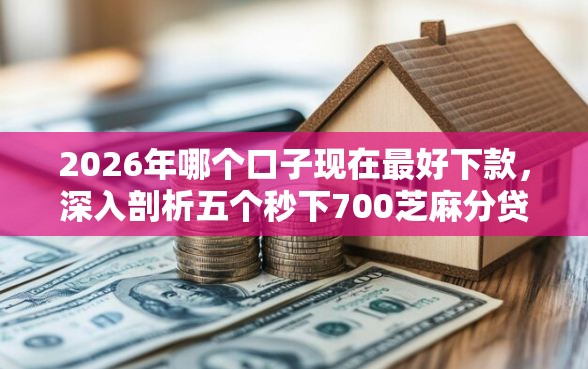 2026年哪个口子现在最好下款，深入剖析五个秒下700芝麻分贷款平台