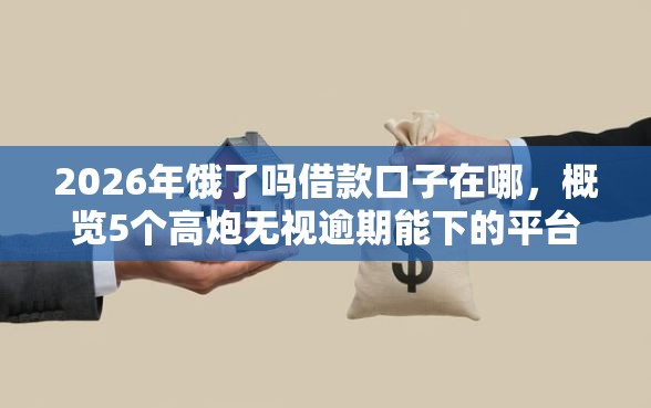 2026年饿了吗借款口子在哪，概览5个高炮无视逾期能下的平台