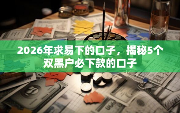 2026年求易下的口子,揭秘5个双黑户必下款的口子 2026年求易下的口子,揭秘5个双黑户必下款的口子