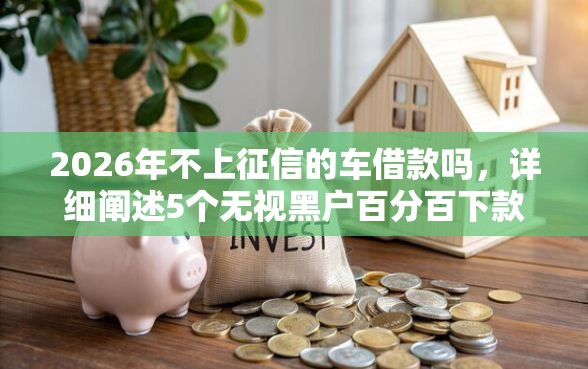 2026年不上征信的车借款吗，详细阐述5个无视黑户百分百下款口子