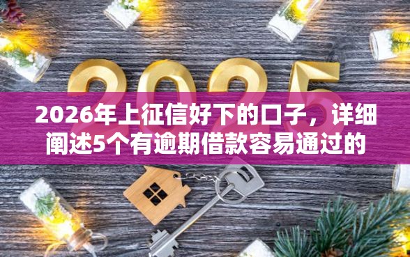 2026年上征信好下的口子，详细阐述5个有逾期借款容易通过的平台