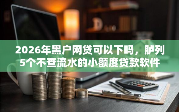 2026年黑户网贷可以下吗，胪列5个不查流水的小额度贷款软件