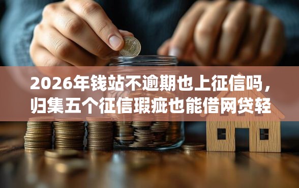 2026年钱站不逾期也上征信吗，归集五个征信瑕疵也能借网贷轻松下款的app