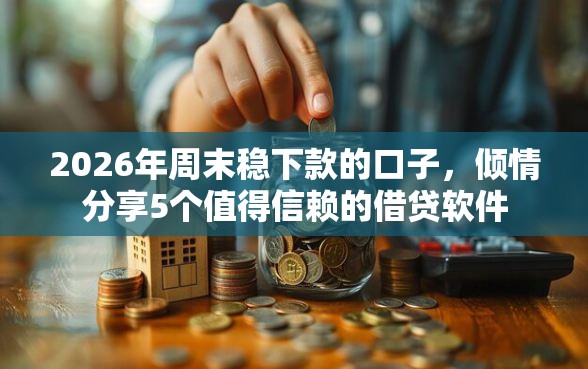 2026年周末稳下款的口子，倾情分享5个值得信赖的借贷软件