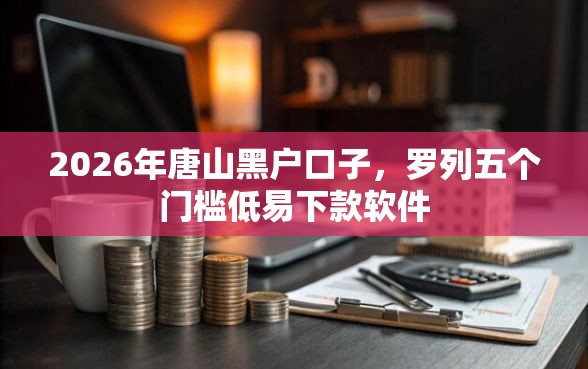 2026年唐山黑户口子，罗列五个门槛低易下款软件