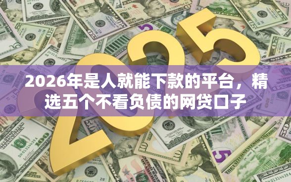 2026年是人就能下款的平台，精选五个不看负债的网贷口子