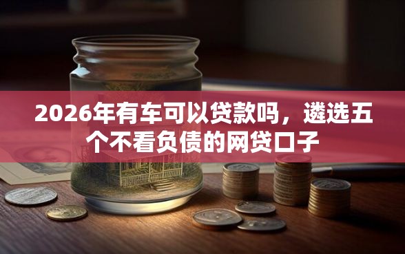 2026年有车可以贷款吗，遴选五个不看负债的网贷口子