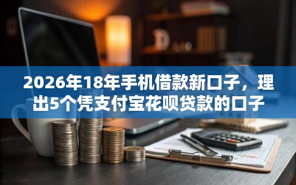 2026年18年手机借款新口子，理出5个凭支付宝花呗贷款的口子