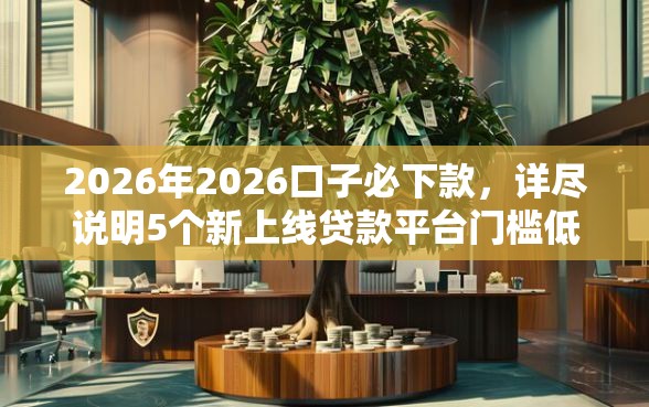 2026年2026口子必下款，详尽说明5个新上线贷款平台门槛低软件