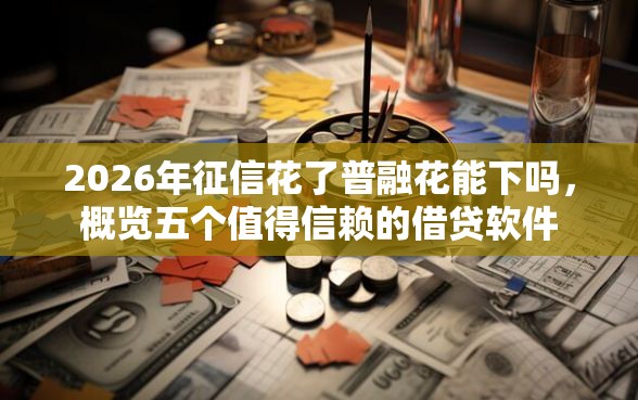 2026年征信花了普融花能下吗，概览五个值得信赖的借贷软件