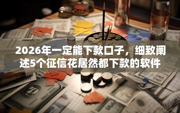 2026年一定能下款口子，细致阐述5个征信花居然都下款的软件