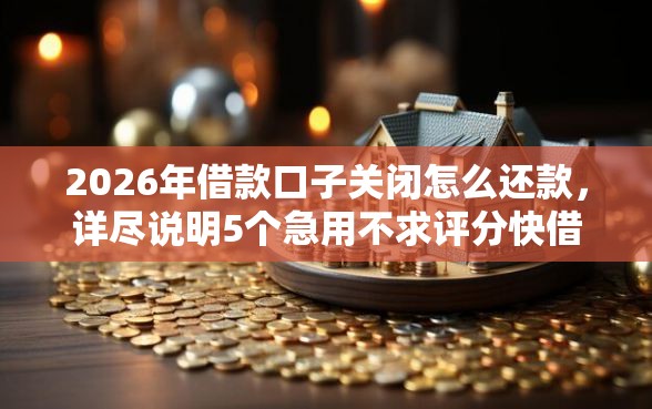 2026年借款口子关闭怎么还款，详尽说明5个急用不求评分快借无忧的平台