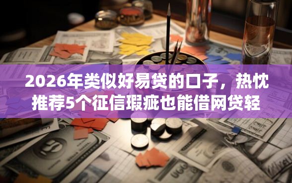 2026年类似好易贷的口子，热忱推荐5个征信瑕疵也能借网贷轻松下款的app