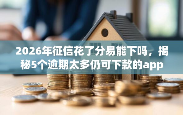 2026年征信花了分易能下吗，揭秘5个逾期太多仍可下款的app