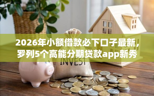 2026年小额借款必下口子最新，罗列5个高能分期贷款app新秀