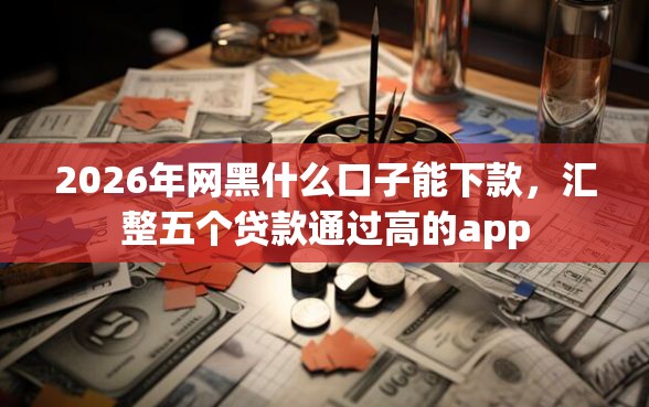 2026年网黑什么口子能下款，汇整五个贷款通过高的app