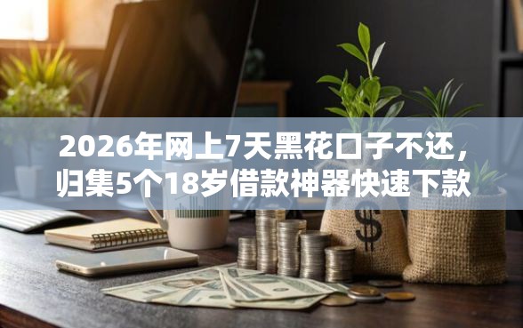 2026年网上7天黑花口子不还，归集5个18岁借款神器快速下款口子