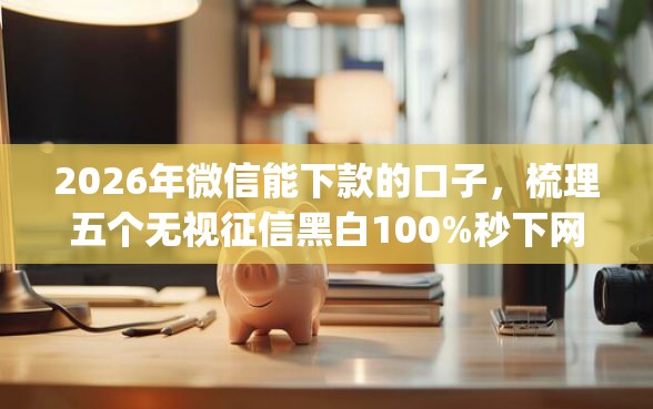 2026年微信能下款的口子,梳理五个无视征信黑白100%秒下网贷app 2026年微信能下款的口子,梳理五个无视征信黑白100%秒下网贷app