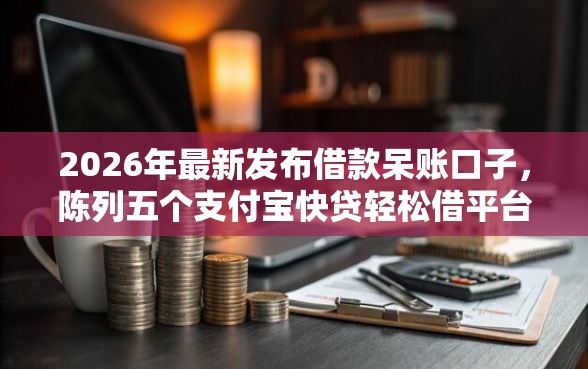 2026年最新发布借款呆账口子，陈列五个支付宝快贷轻松借平台