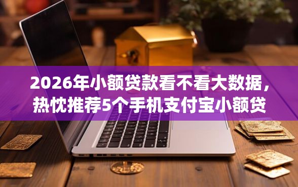 2026年小额贷款看不看大数据，热忱推荐5个手机支付宝小额贷款的app
