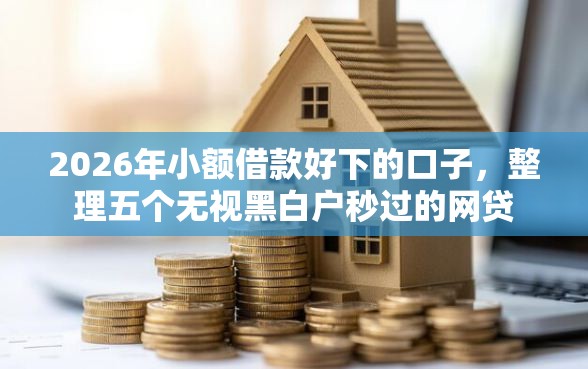 2026年小额借款好下的口子，整理五个无视黑白户秒过的网贷
