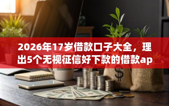 2026年17岁借款口子大全，理出5个无视征信好下款的借款app