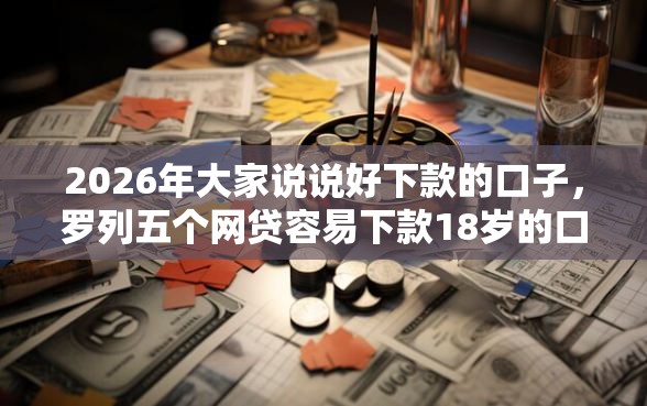 2026年大家说说好下款的口子，罗列五个网贷容易下款18岁的口子
