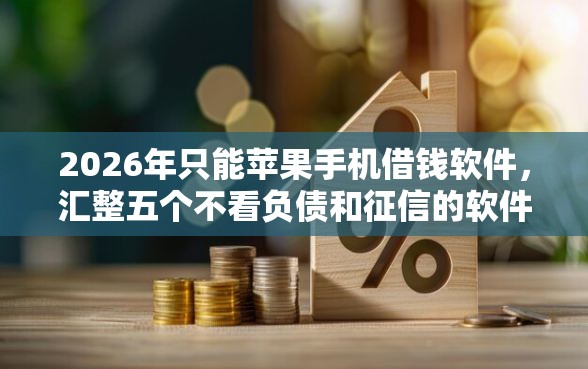 2026年只能苹果手机借钱软件，汇整五个不看负债和征信的软件