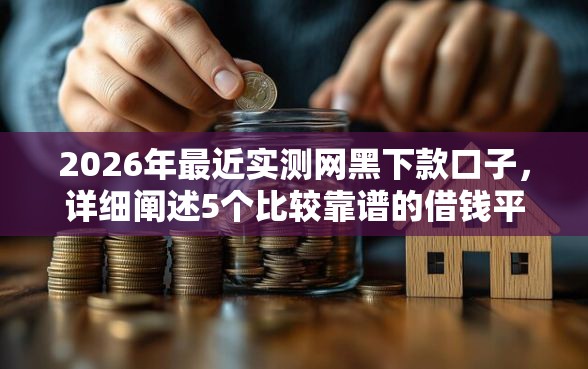 2026年最近实测网黑下款口子，详细阐述5个比较靠谱的借钱平台