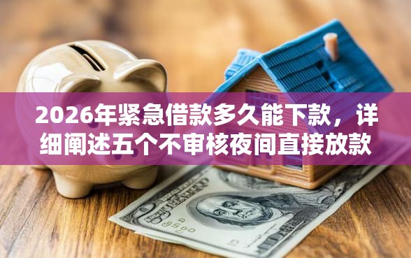 2026年紧急借款多久能下款，详细阐述五个不审核夜间直接放款的网贷口子
