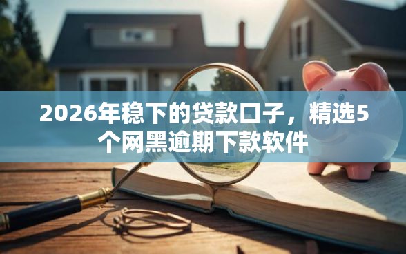 2026年稳下的贷款口子，精选5个网黑逾期下款软件