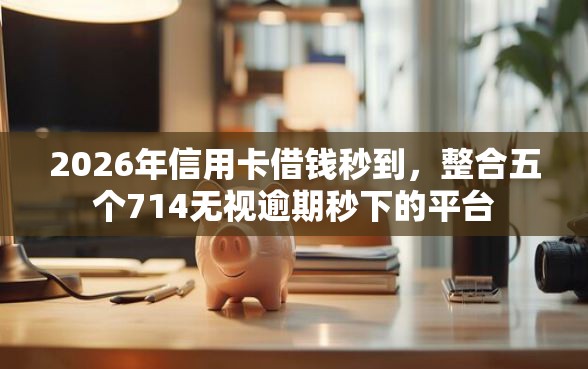 2026年信用卡借钱秒到，整合五个714无视逾期秒下的平台