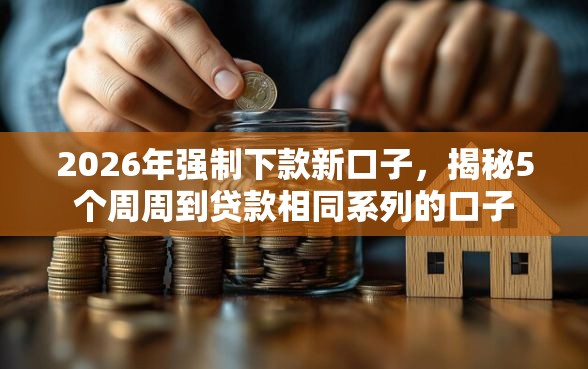 2026年强制下款新口子，揭秘5个周周到贷款相同系列的口子