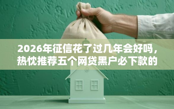 2026年征信花了过几年会好吗，热忱推荐五个网贷黑户必下款的口子