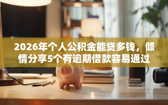 2026年个人公积金能贷多钱，倾情分享5个有逾期借款容易通过的软件
