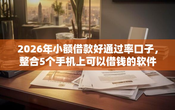 2026年小额借款好通过率口子,整合5个手机上可以借钱的软件 2026年小额借款好通过率口子,整合5个手机上可以借钱的软件