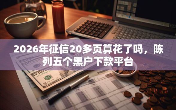 2026年征信20多页算花了吗，陈列五个黑户下款平台