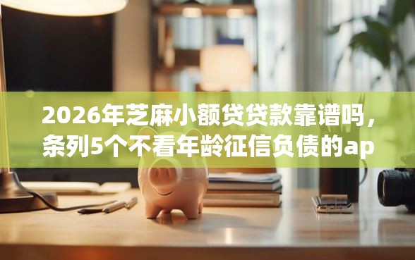 2026年芝麻小额贷贷款靠谱吗，条列5个不看年龄征信负债的app