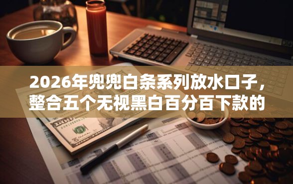 2026年兜兜白条系列放水口子，整合五个无视黑白百分百下款的借款软件