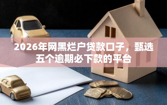 2026年网黑烂户贷款口子，甄选五个逾期必下款的平台